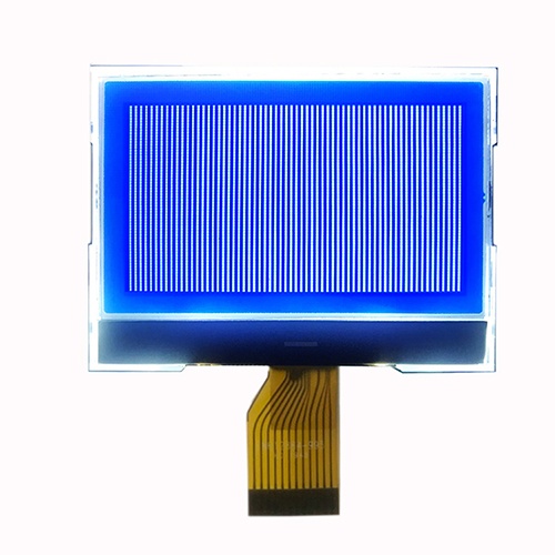 Blue 128x64 dots LCD Display