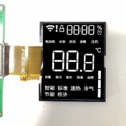 Segment LCD Display Module with Bacl Light