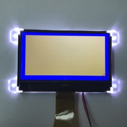 White on Blue 128x64 Graphic LCD