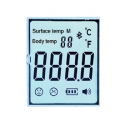 Segment LCD Display for Temperature Gun/Forehead temperature Meter