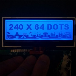 240x64 dots LCD Display